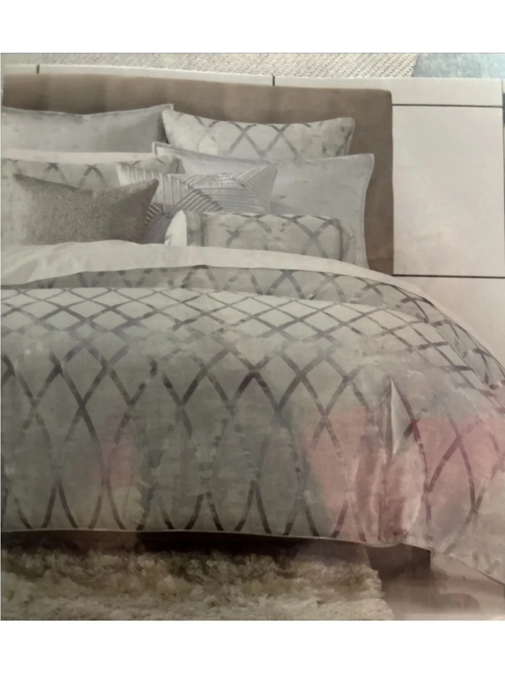 Neutral Textured Duvet Cover - Cream Made in India Luxury Hotel